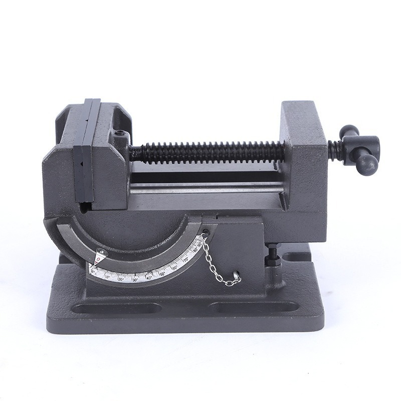 Drill Press Bench - 0～90度傾斜ドリルプレスバイス 3インチ 4インチ 100mm アングルベンチクランプ ロッドタイプ