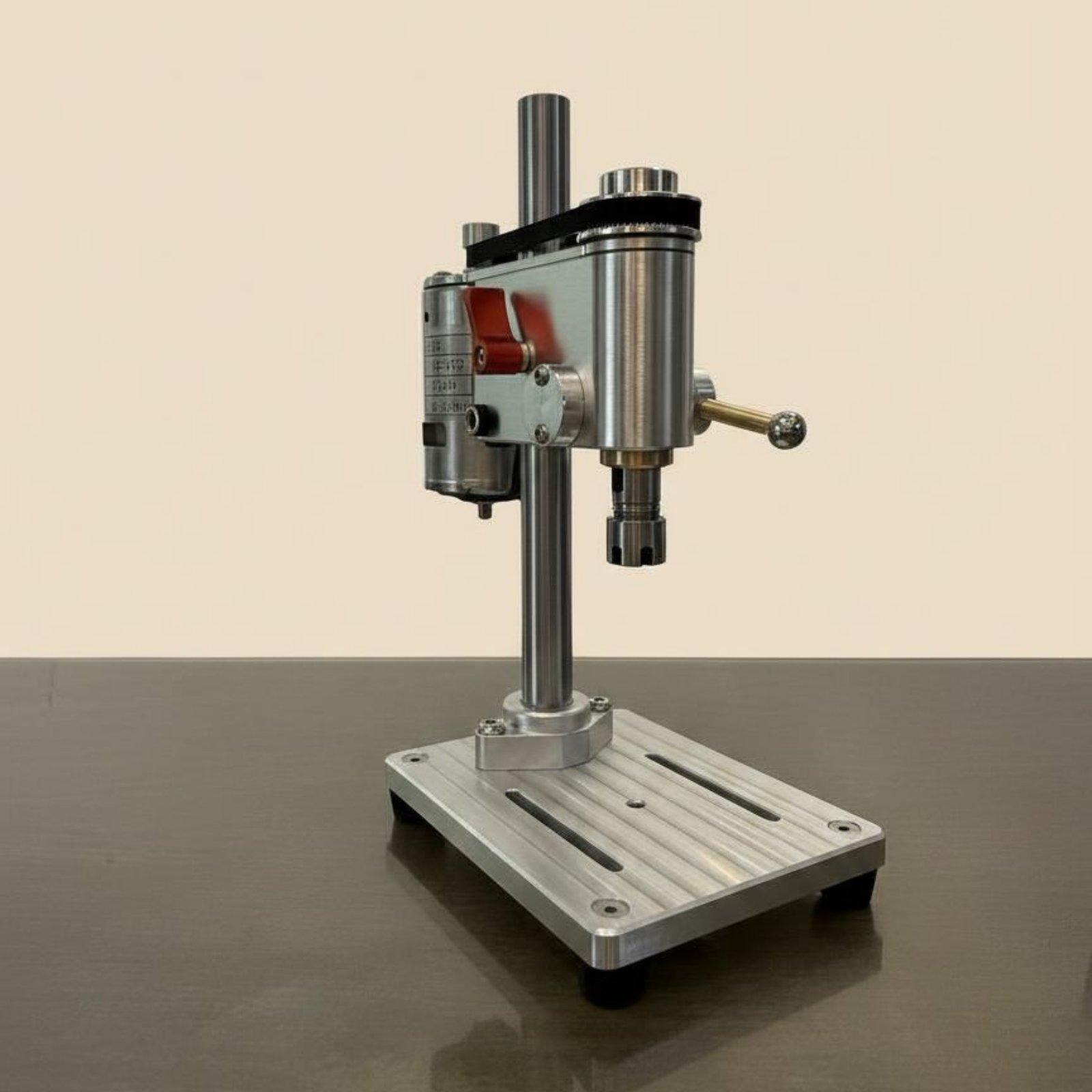 Drill Press Bench - 高精度精密ベンチドリルミニエッジングマシン、PCB・アクリル・木材用安定ドリルプレス