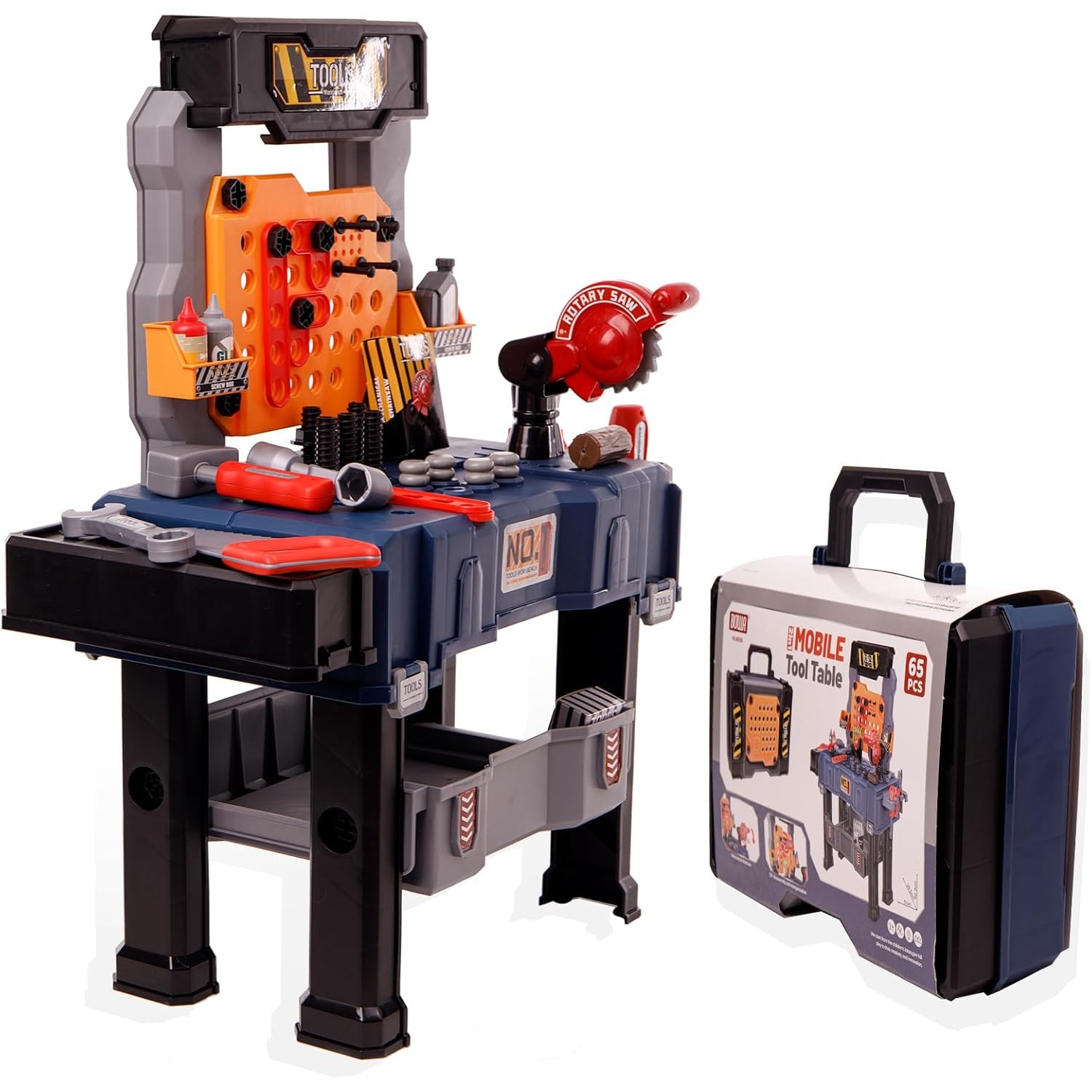 65 個キッズツールベンチセットごっこ遊び建設ワークベンチお - Tools Workshop For Kids のレビューと価格