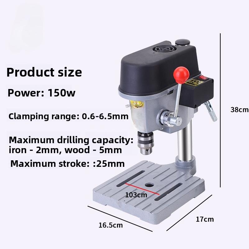 ミニ多機能ベンチドリル、精密高速小型ドリルプレス、家庭用木工 - Drill Press Bench のレビューと価格