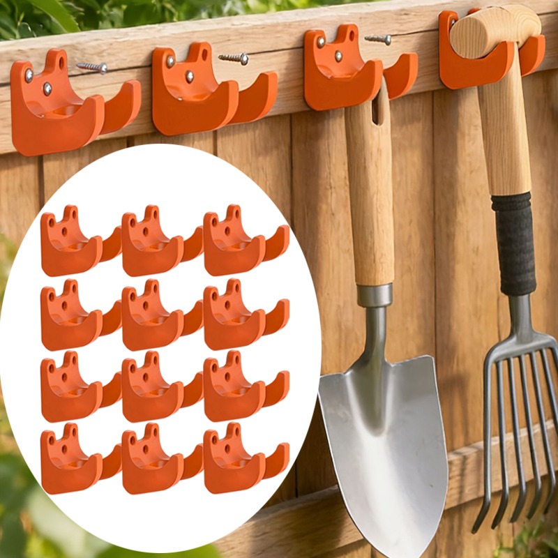 2-10個入りヘビーデューティーガーデンツールラック壁掛けフ - Workshop Tools On Wall のレビューと価格