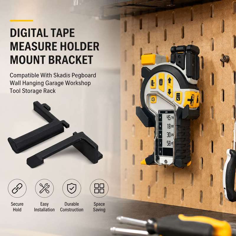 デジタルメジャーホルダーマウントブラケット、Skadisペグ - Workshop Tools Hanging のレビューと価格