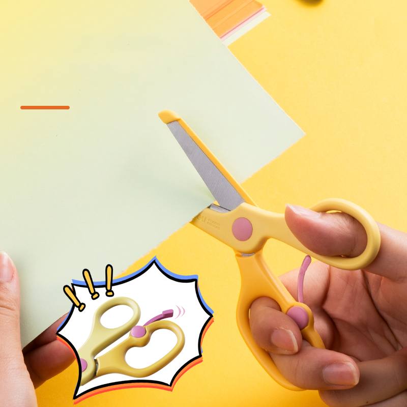 学生用はさみ 133mm キッズ安全はさみ 丸い先端 子供用 - Tools Workshop For Kids のレビューと価格