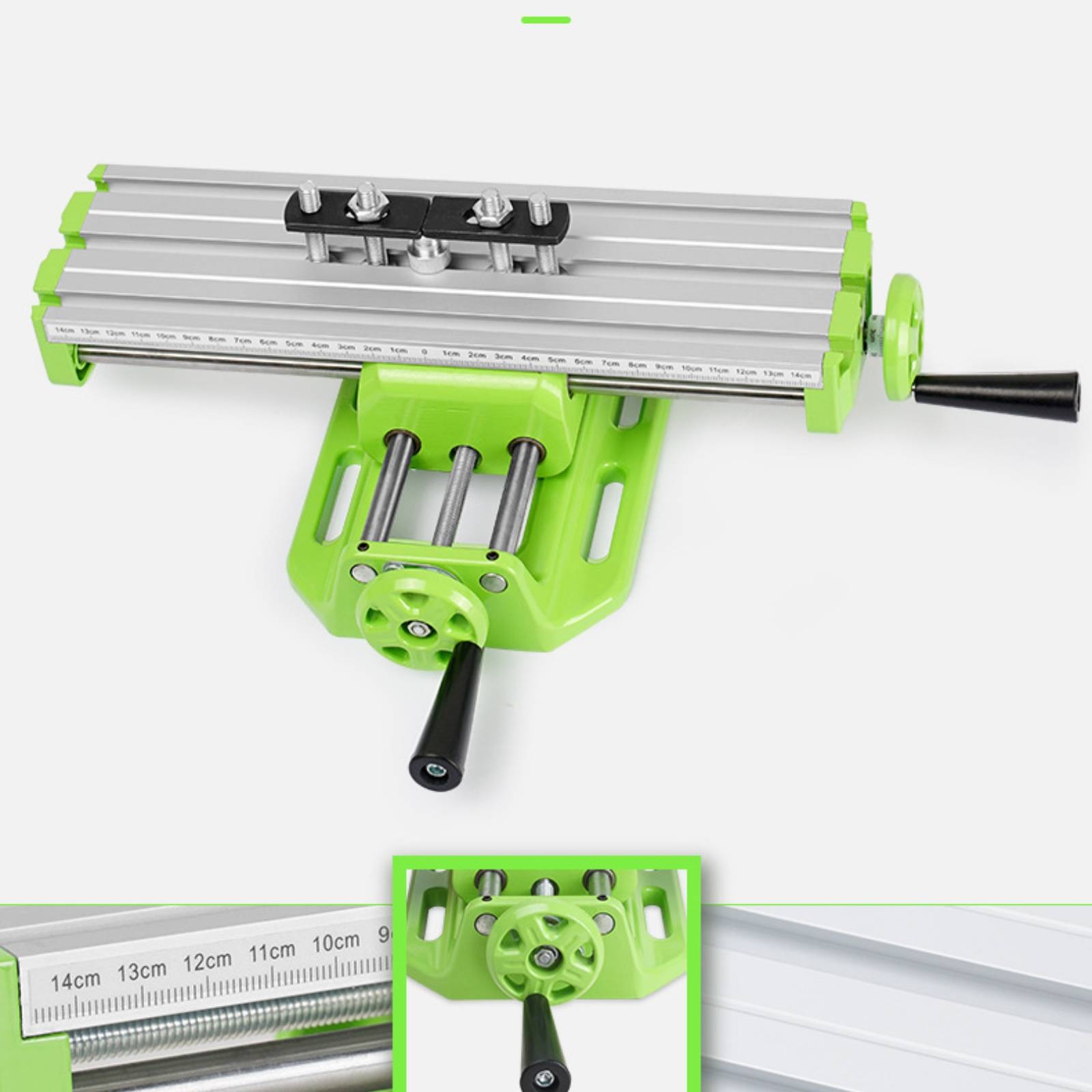 クロススライドワークテーブル スロット付き取り付け穴 ドリル - Drill Press Bench のレビューと価格