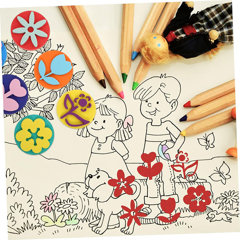 ペイント用フォームスタンプ、かわいい動物の笑顔の顔のペイント - Tools Workshop For Kids のレビューと価格