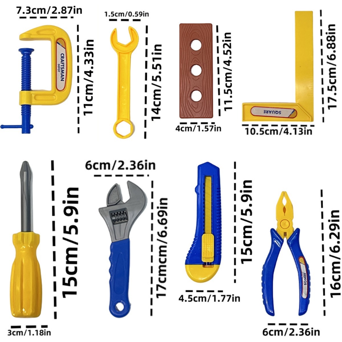 シミュレーションメンテナンスツールプラスチック建設おもちゃセ - Tools Workshop For Kids のレビューと価格