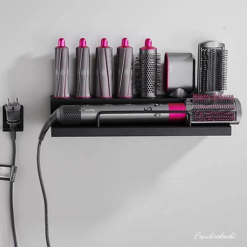 ダイソンエアラップ壁掛け式シェルフドライヤーとヘアカーラー収 - Workshop Tools On Wall のレビューと価格